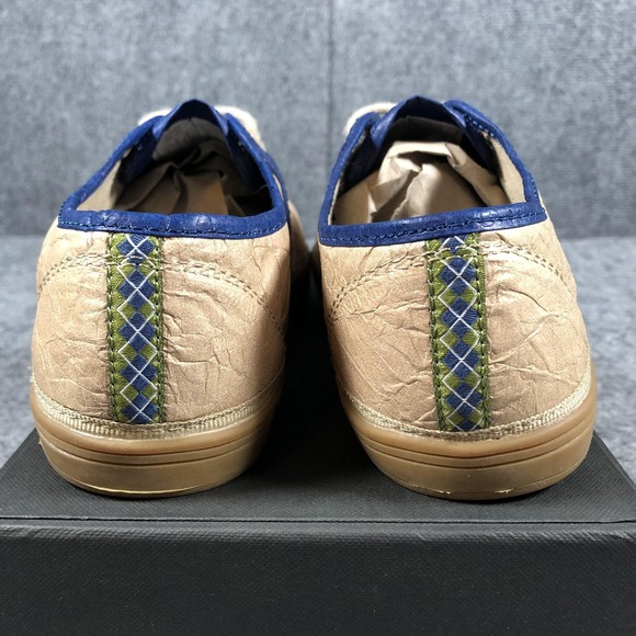 Civic Duty Shoes Women's Size 8 Paper Bag‎ Navy Blue CDL103 Tyvek Upper Casual - Picture 7 of 11